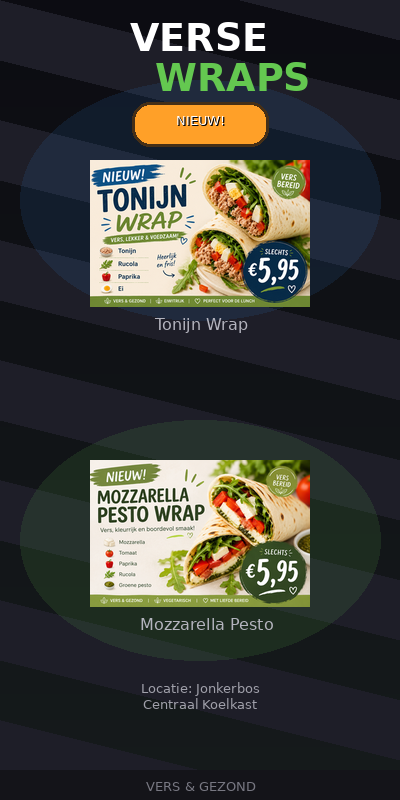 Verse wraps bij Emrullah's Corner